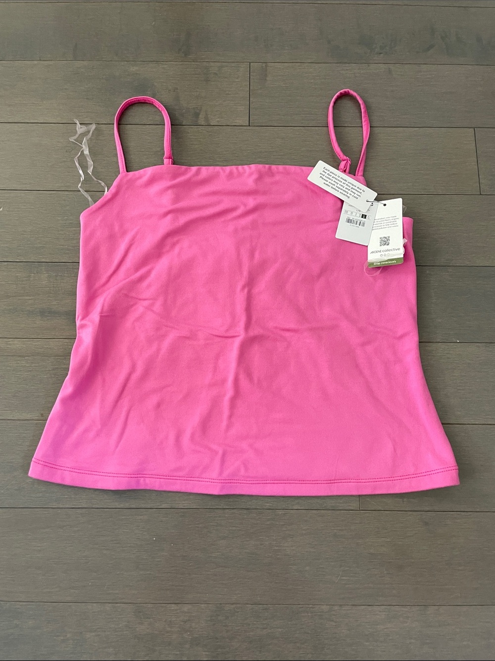 Ardene Pink Spaghetti Strap Tank Top